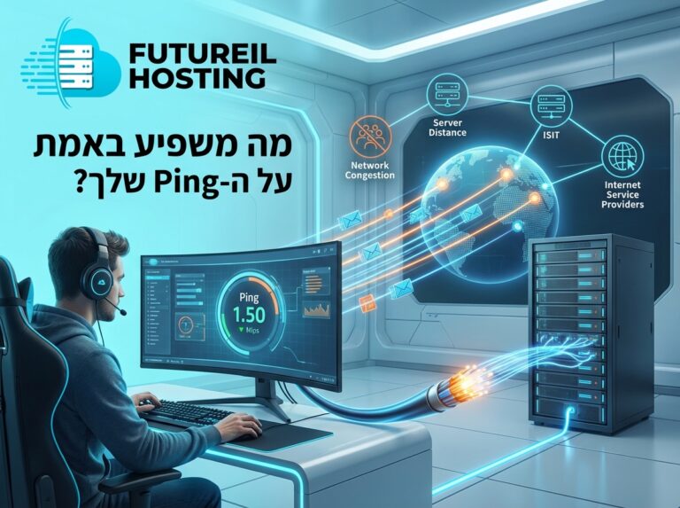 מה משפיע באמת על ה-Ping של שחקנים