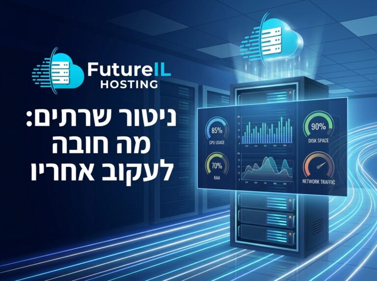 ניטור שרתים – מה חובה לעקוב אחריו