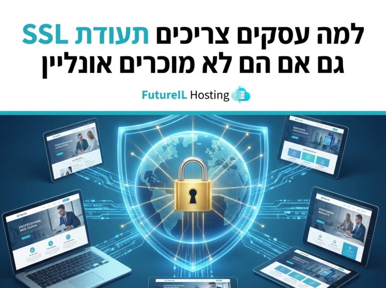למה עסקים צריכים תעודת SSL גם אם הם לא מוכרים אונליין