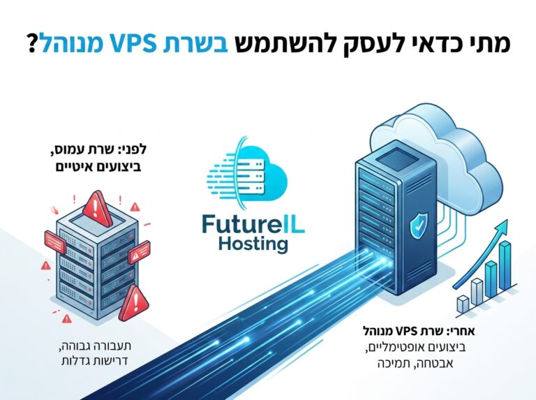 מתי כדאי לעסק להשתמש בשרת VPS מנוהל