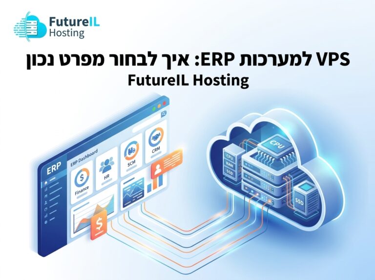 VPS למערכות ERP – איך לבחור מפרט נכון
