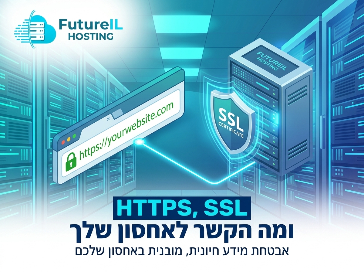 HTTPS, SSL ומה הקשר לאחסון שלך